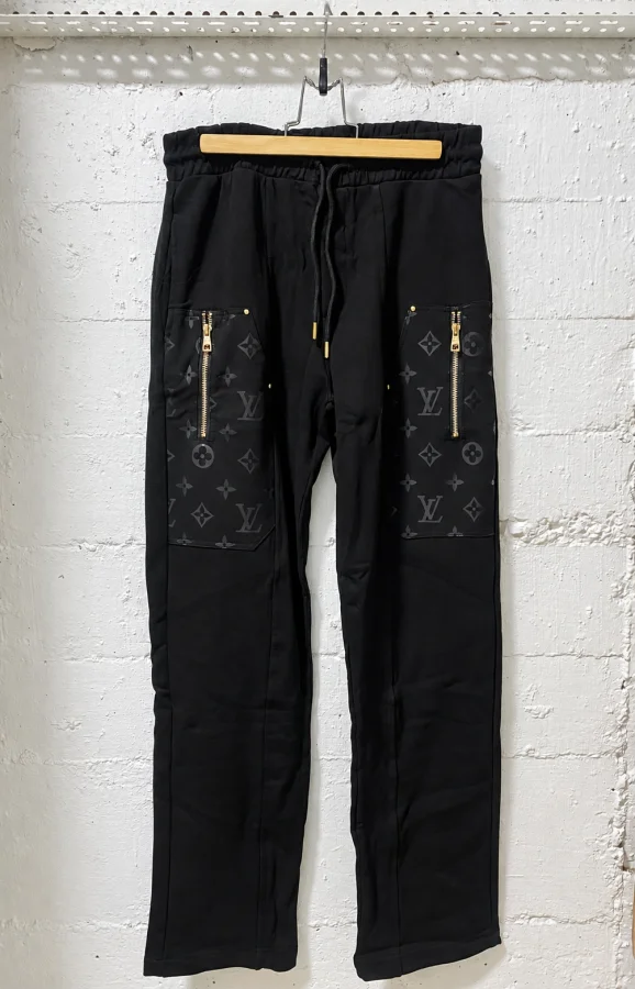 Louis Vuitton Black Jogger-Style Trousers | 