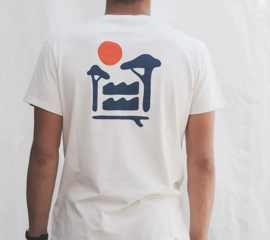 COTS home blanc - t-shirt coton biologique  | Shop - Coquettes et Barbichettes  