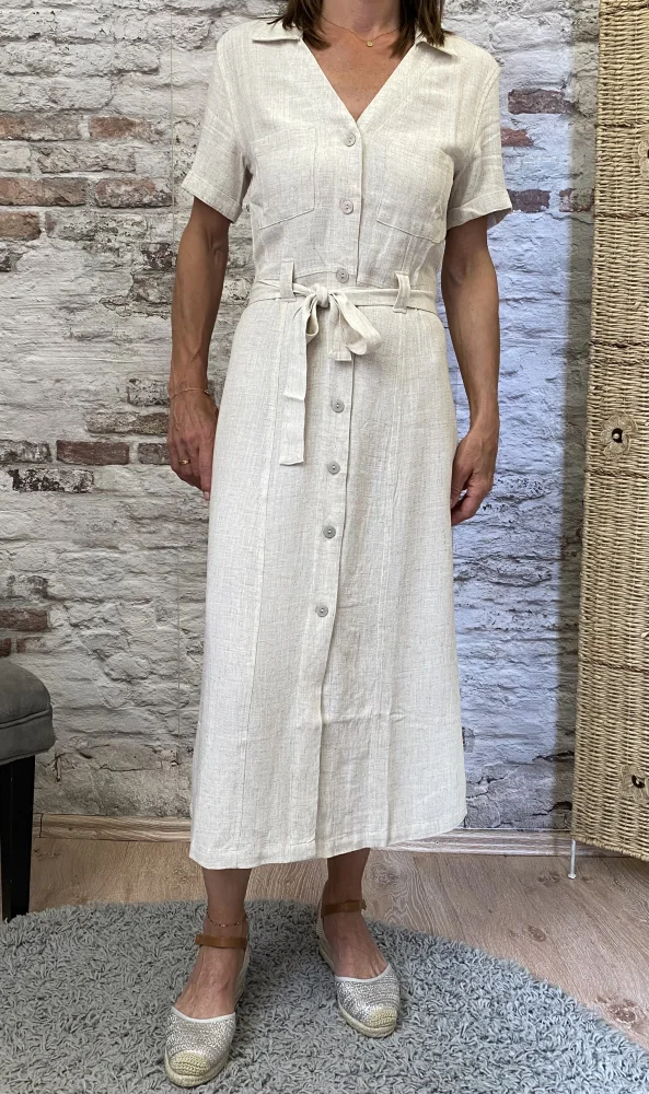 Robe en lin | Jus de coco 
