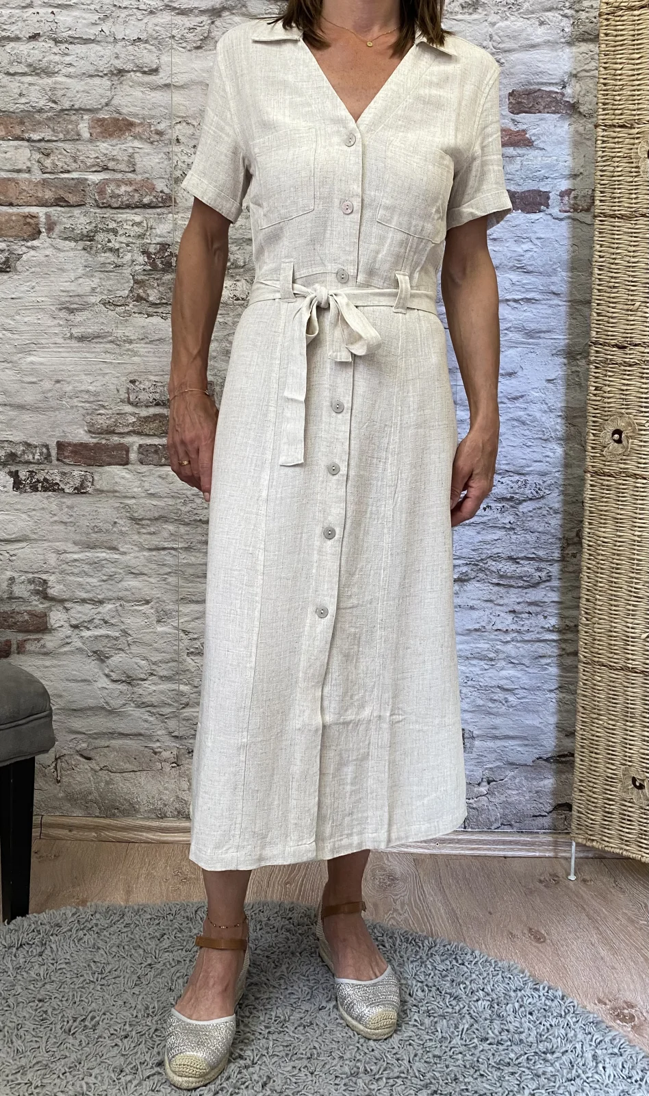 Robe en lin | Jus de coco 