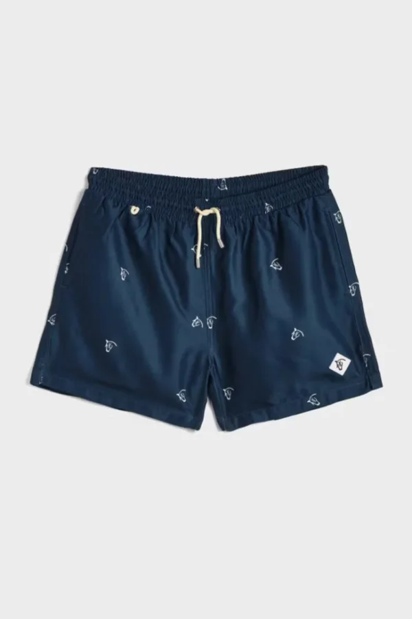 Calção de Banho La Garrocha Brand Marinho  | definne