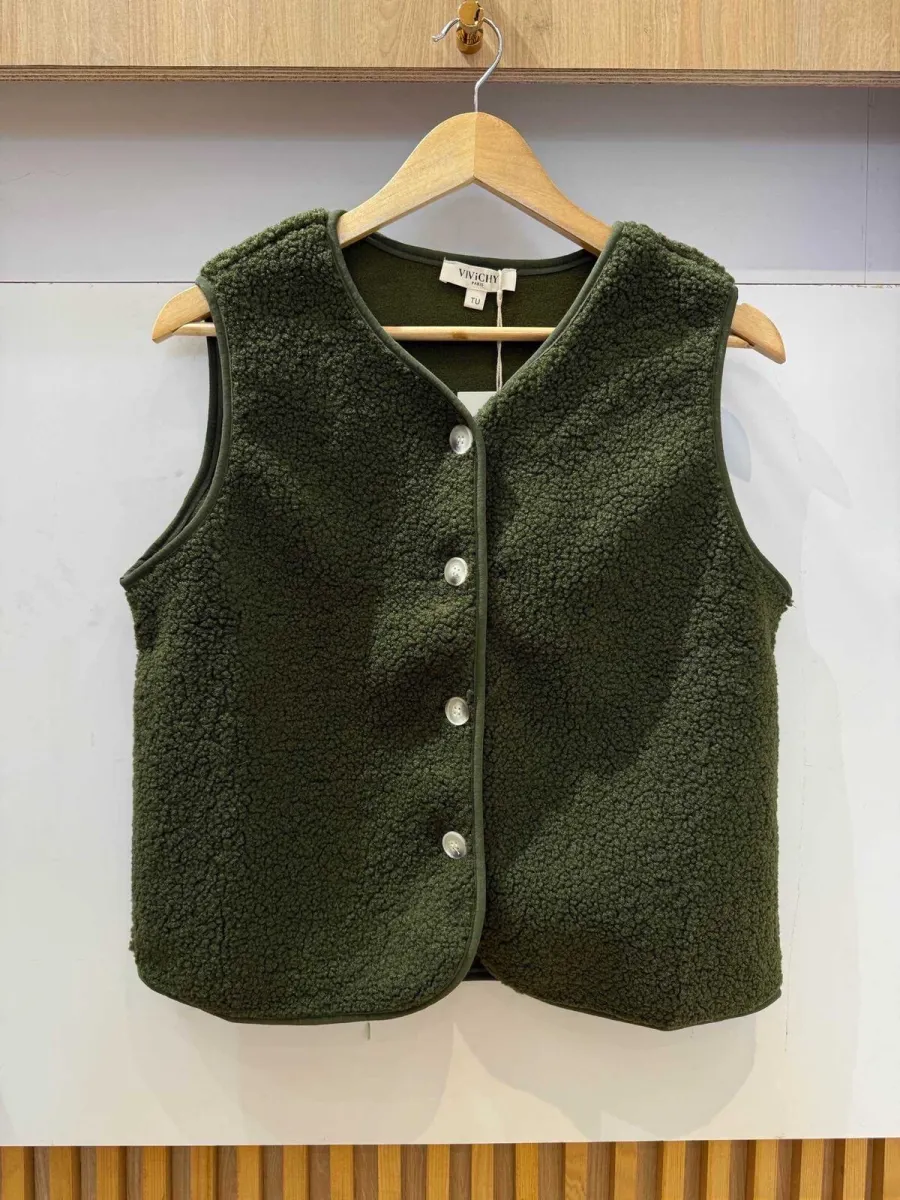 Gilet sans manches | Nuances by maison Lanoo 