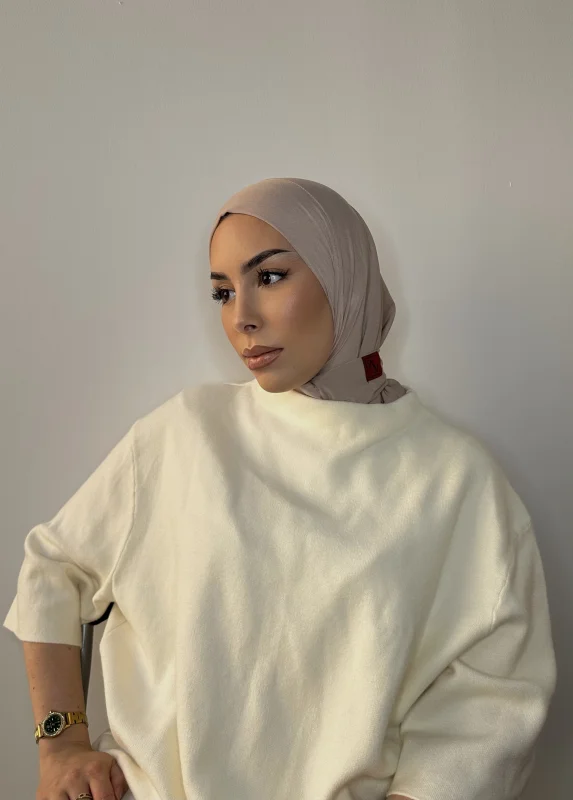 Hijab WM instantaneo Beige rosado | WASIRA