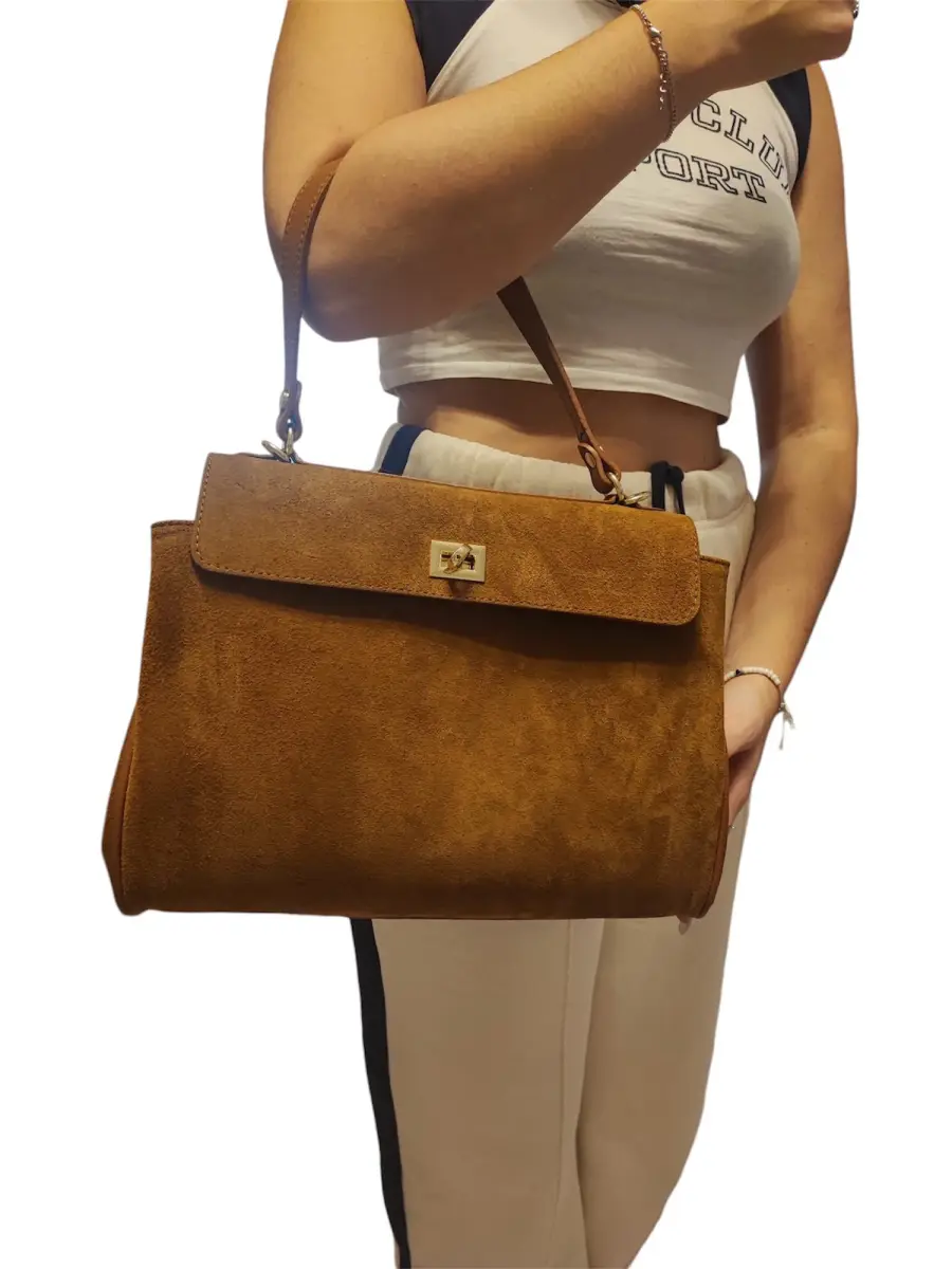 Borsa in pelle di Camoscio | Carvin Bags