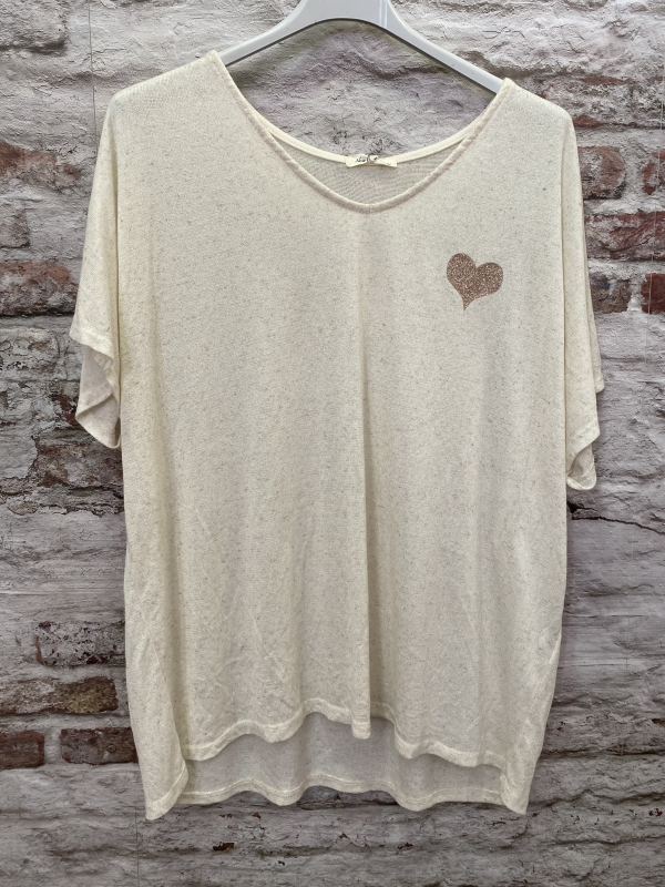 Top lin coeur | Jus de coco