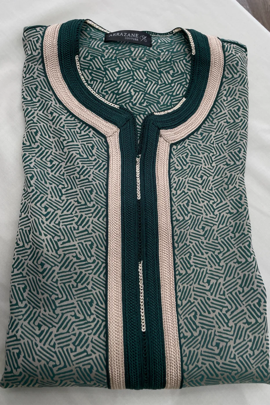 Caftan Kamkha Sfifa Vert Royal | CasaZaz