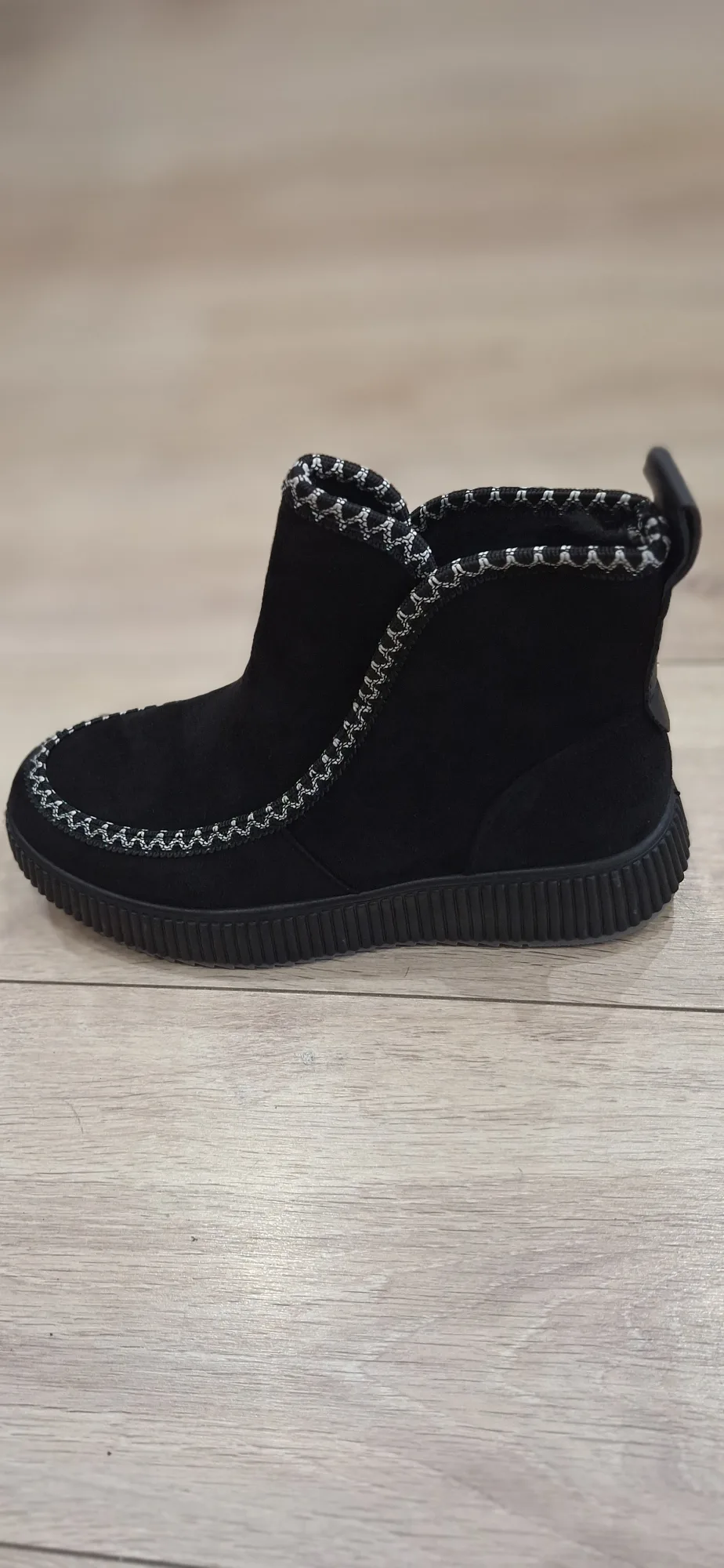 Boots noir et beige  | Rynalife