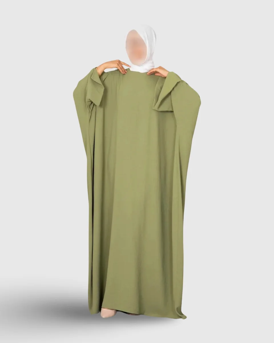ABAYA CEYDA JAZZ VERT PETROLE | AMCOSMETIK