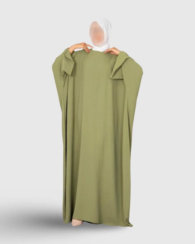 ABAYA CEYDA JAZZ VERT PETROLE | AMCOSMETIK