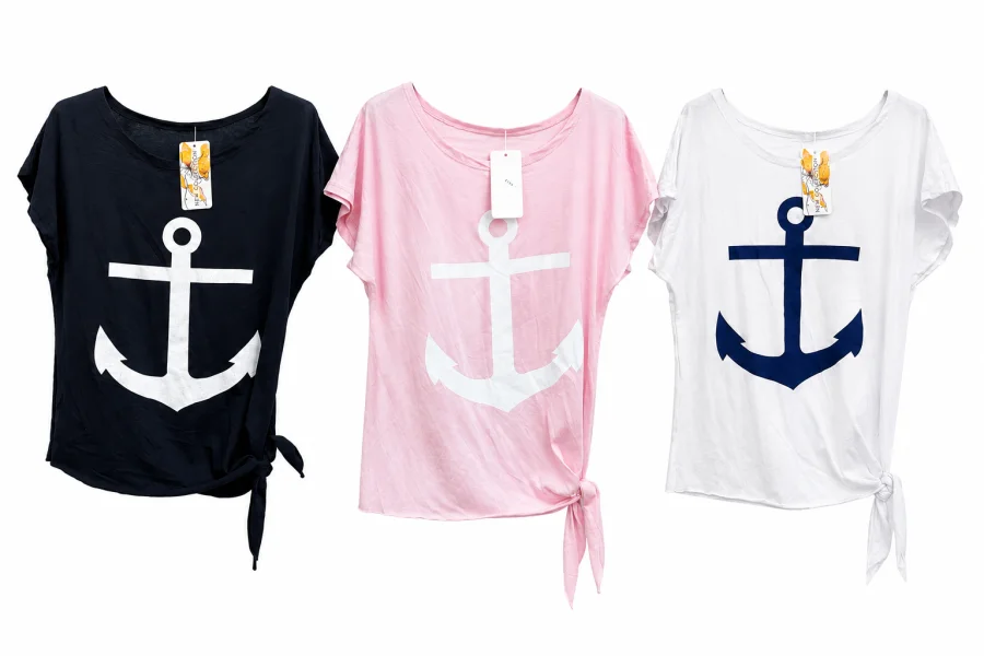 Anker Shirt zum Knoten AA55 | LL-Fashion