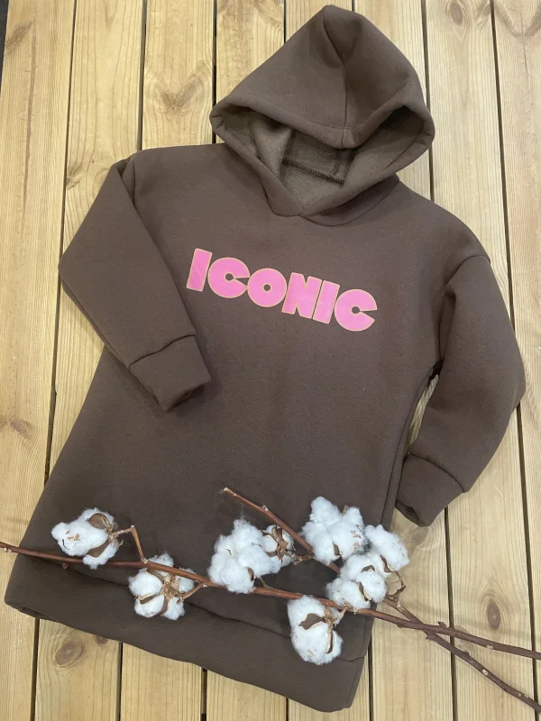 Robe sweat Iconic Brune | Lena in Love 