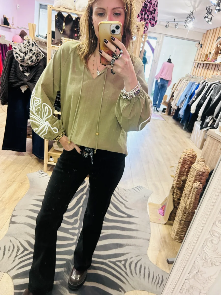 Jeans Flare Montreal  | Les Bohémiennes Biganos