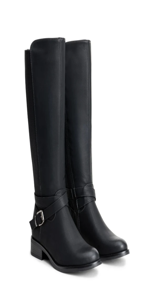 PRECOMMANDE bottes " Chelsea " curvy noir 40 au 43 | Les Chics Filles by Sab
