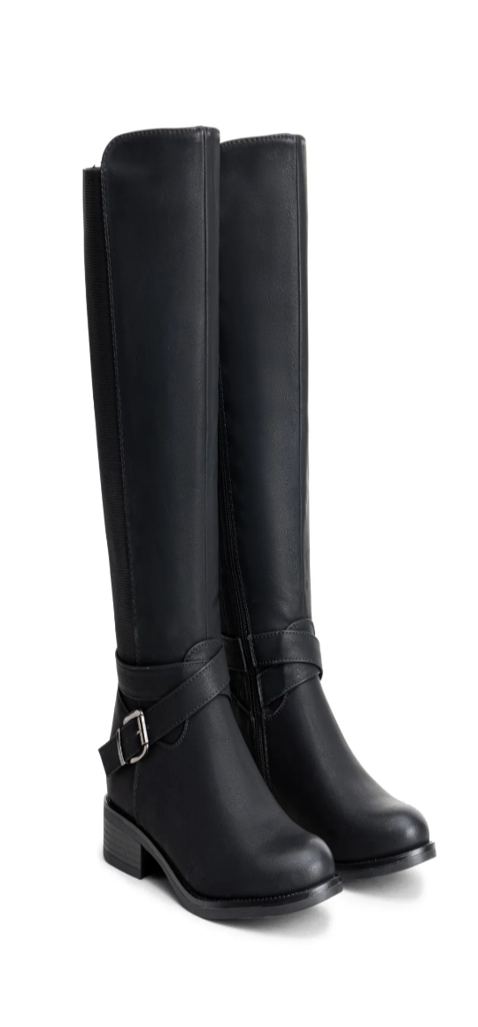 PRECOMMANDE bottes " Chelsea " curvy noir 40 au 43 | Les Chics Filles by Sab