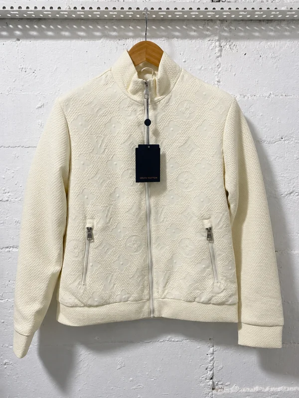 Louis Vuitton Maison Monogram Jacket White | 