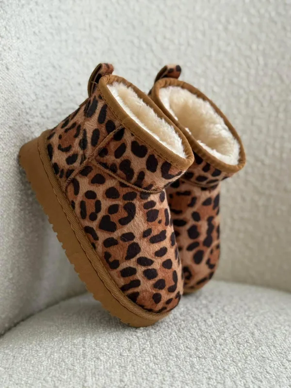 Boots Léo en fourrure style UGG | Lena in Love 