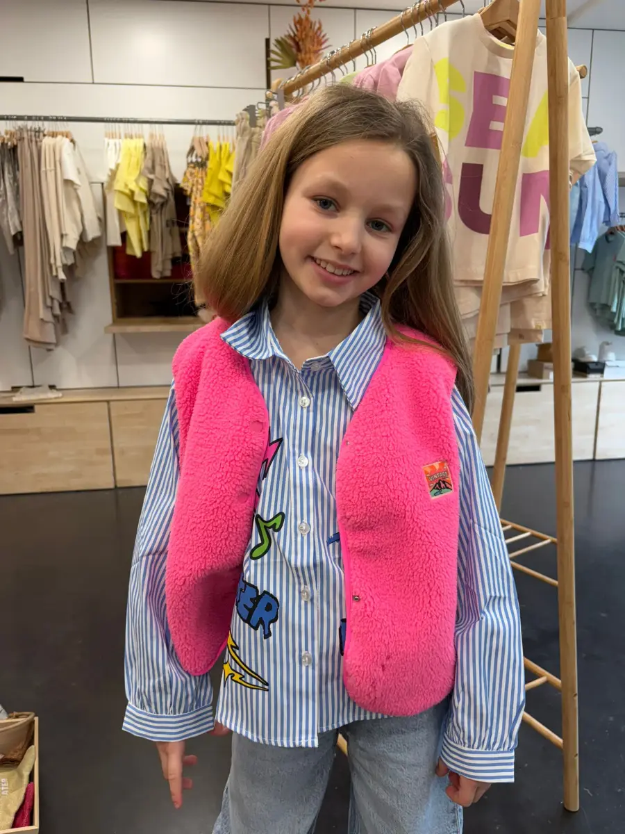 Gilet rose  | Lena in Love 