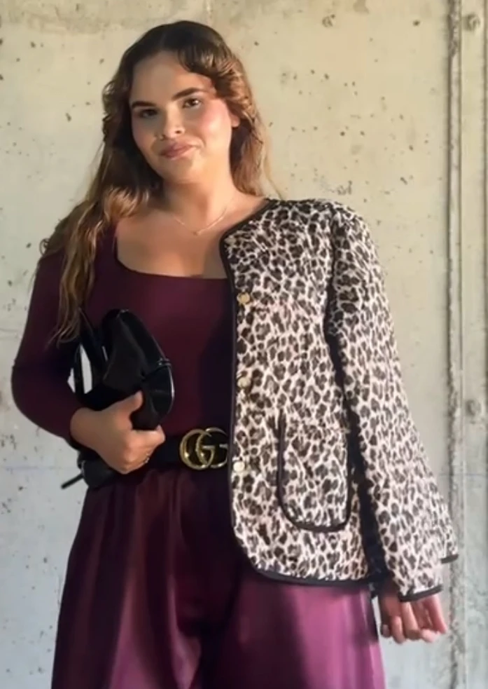 Chaqueta cayetana animal  | MAISON MARJU