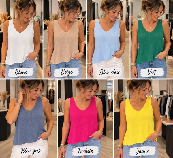 Top en.maille | Boutique Manon création