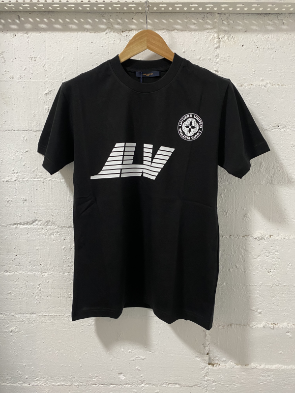 Louis Vuitton T-Shirt Vers United Black | MASSIMOLUXURYOUTLET