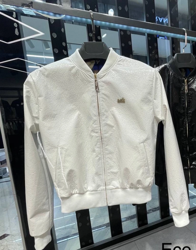 Hermes Paris Jacket White Women Eco Leather | MASSIMOLUXURYOUTLET