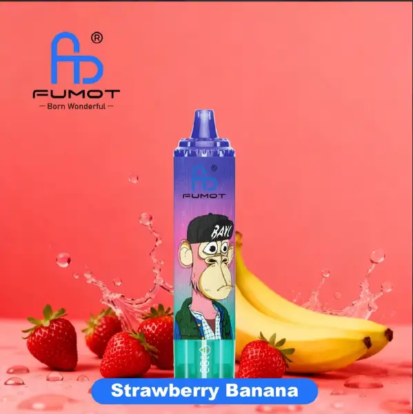 15000 Strawberry Banana Tornado Fumot | Eq vape
