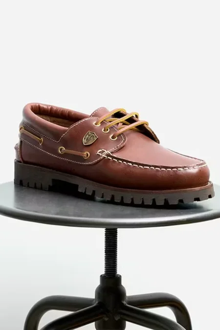 PRÉ-RESERVA Sapato Vela Caña La Garrocha Castanho  | definne