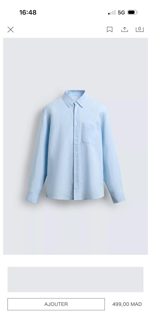 Chemise lin | R9 DENIM