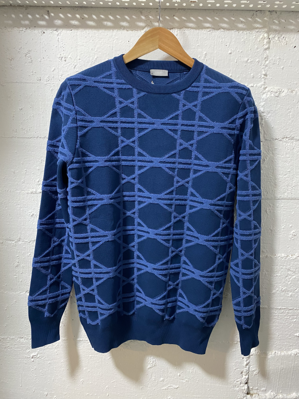 Christian Dior Paris Sueter Dark Blue | MASSIMOLUXURYOUTLET