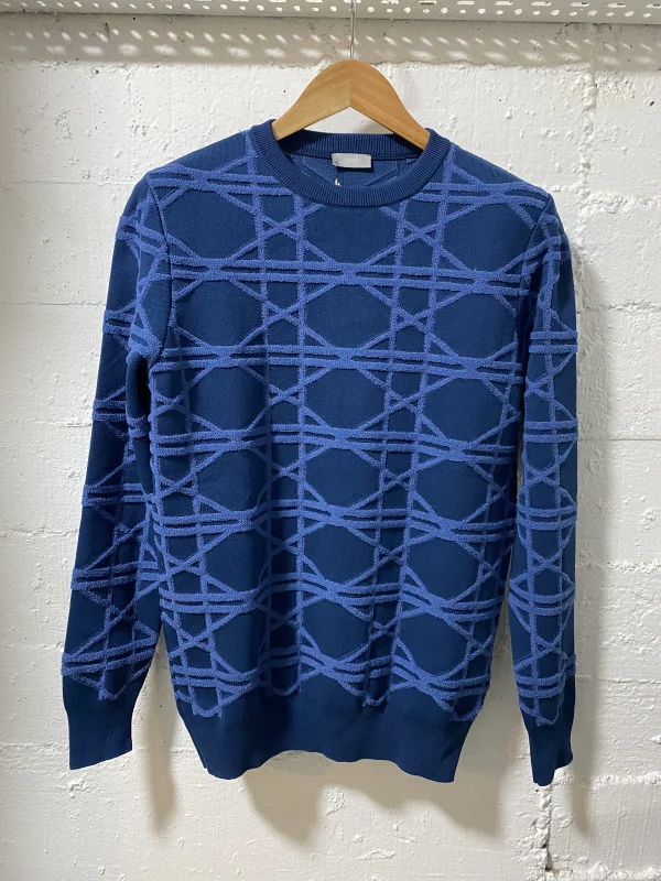 Christian Dior Paris Sueter Dark Blue | MASSIMOLUXURYOUTLET