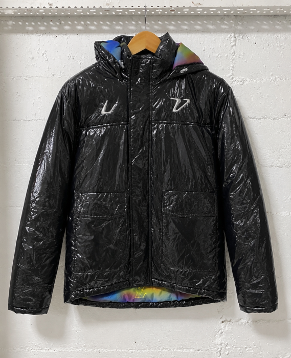 Louis Vuitton Jacket 2054 Futuristic Padded In Glossy Black | 