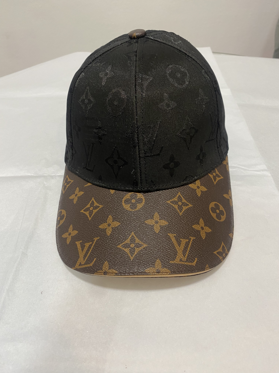 Louis Vuitton Cap Monogram Black | MASSIMOLUXURYOUTLET