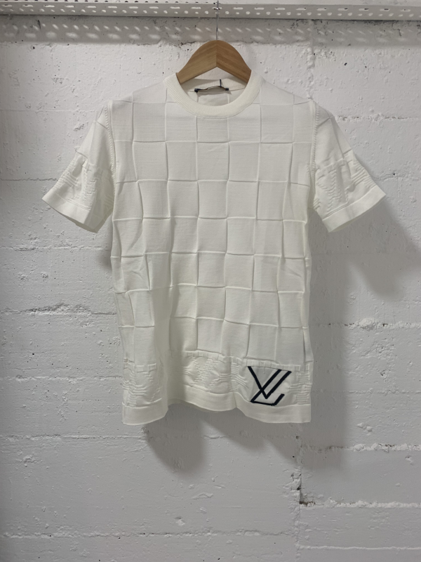 Louis Vuitton T-Shirt Knitwear Ecru  | MASSIMOLUXURYOUTLET