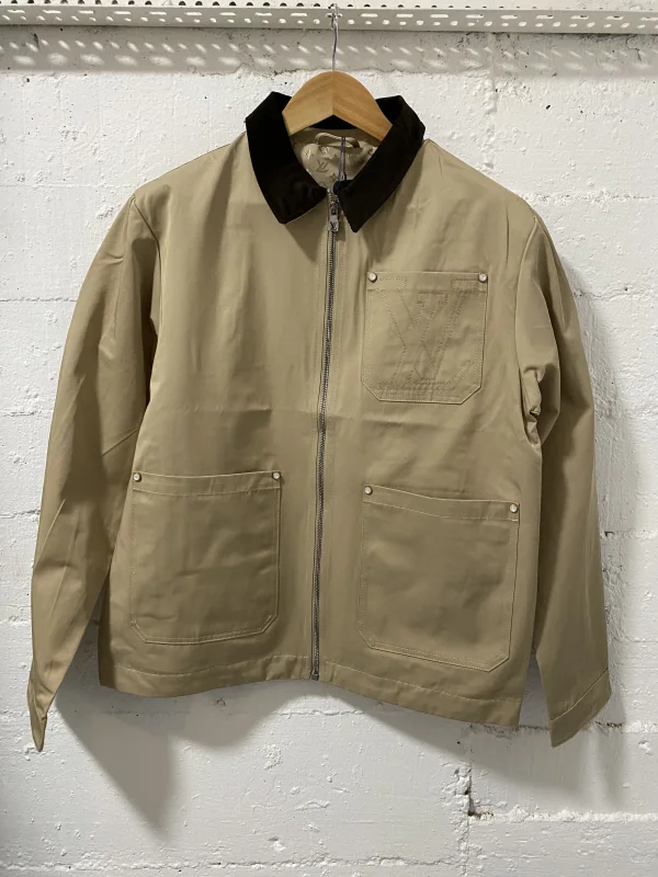 Louis Vuitton Workwear Jacket Beige | MASSIMOLUXURYOUTLET