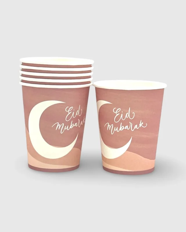 LOTS 6 PCS GOBELETS EN CARTON EID - LUNE & SABLE (250ML) | AMCOSMETIK