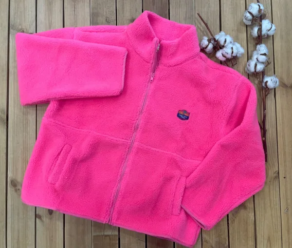 Gilet fluo fushia poheme | Lena in Love 