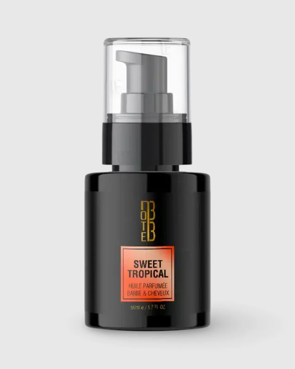 HUILE PARFUMÉE BARBE ET CHEVEUX SWEET TROPICAL 50ML – NOTE 33 | AMCOSMETIK