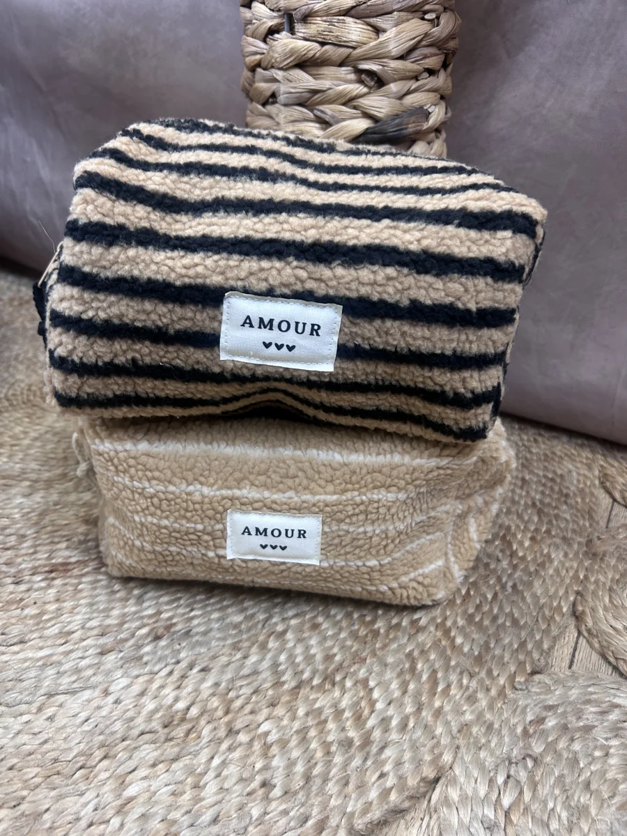 Trousse de Bain en bouclette  | Les Bohémiennes Biganos