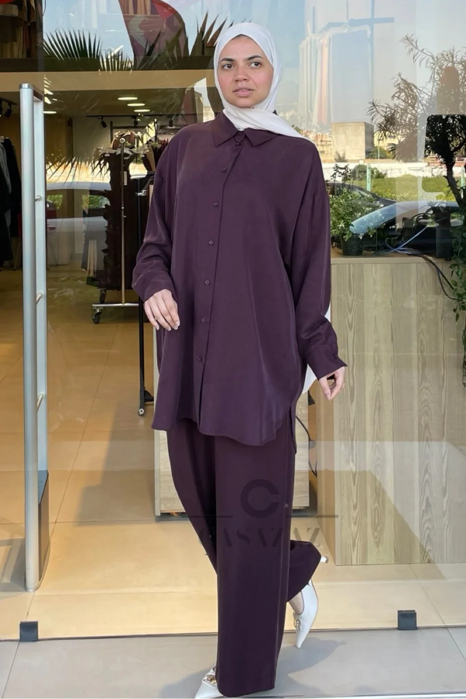 Ensemble Chemise Over | CasaZaz