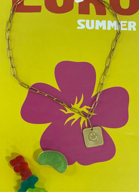 Collier smiley my jewellery  | Lena in Love 