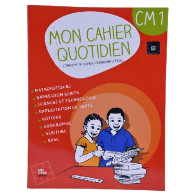 Mon cahier quotidien cm1 | GX-IVOIRE SERVICE 