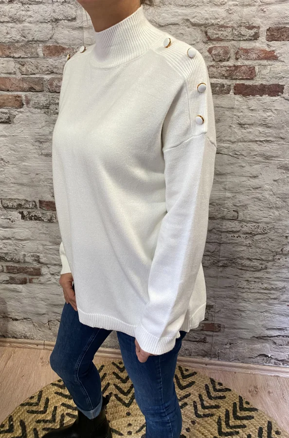Pull boutons | Jus de coco 