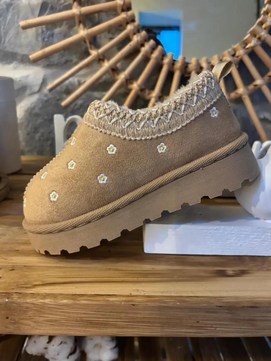 Boots daisy en fourrure   | Lena in Love 