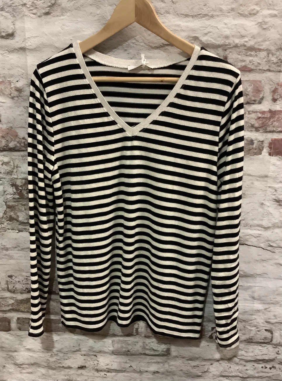Pull fin rayé | Jus de coco 