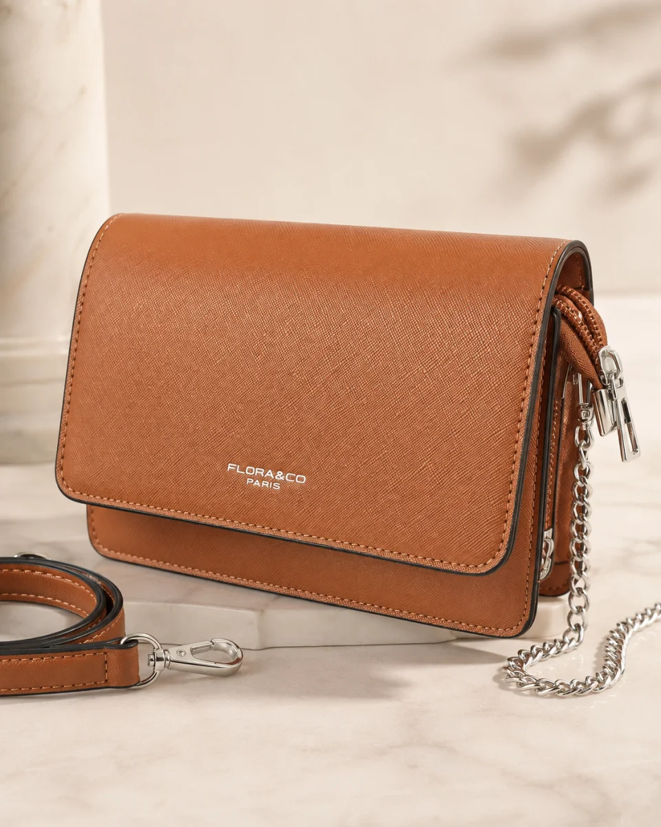 Sac " lusa" camel | Les Chics Filles by Sab