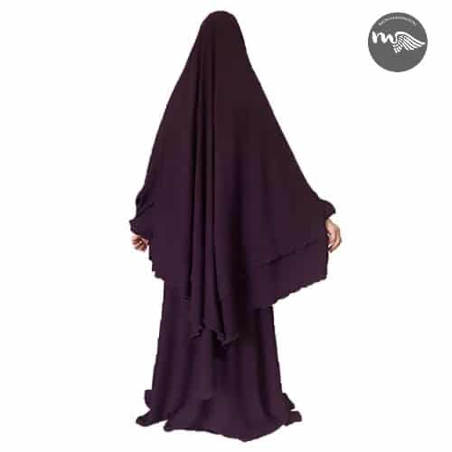 ENSEMBLE ABAYA KHIMAR HALIMAH | AMCOSMETIK