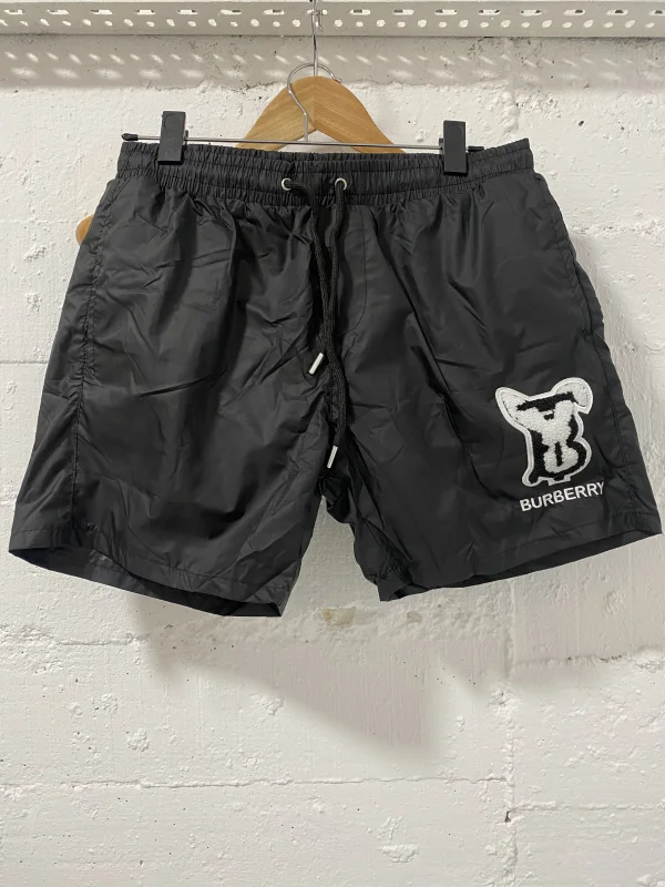 Burberry London Swimm Short Black | MASSIMOLUXURYOUTLET