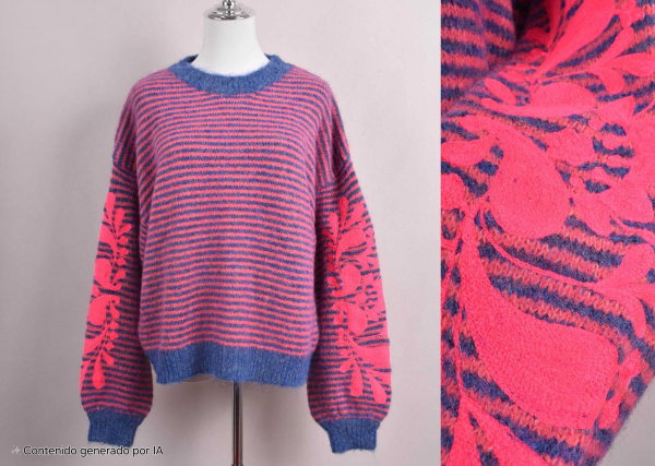 Blauwe en roze truin | PONTE BONITA 