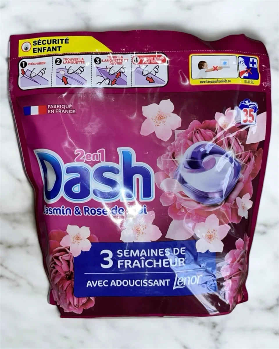 Dash 2en1 PODS Jasmin et Rose de Mai,35 Lavages | Miniprix