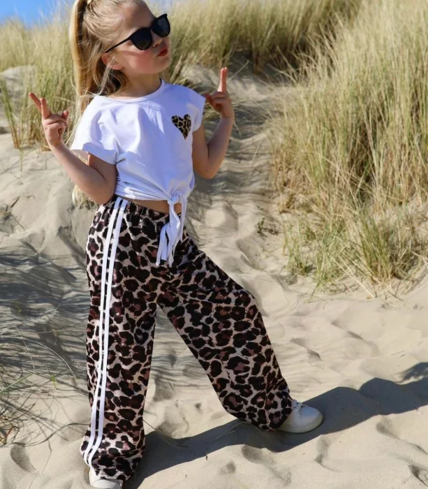 Pantalon satiné leo  | Lena in Love 